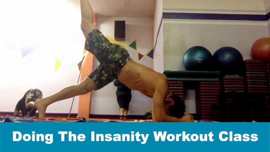 Doing The Insanity Workout Class