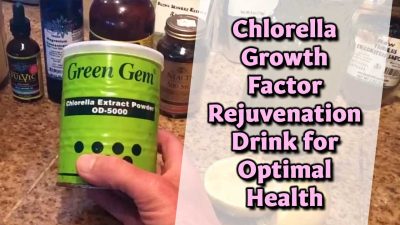 Chlorella Growth Factor Rejuvenation Drink for Optimal Health