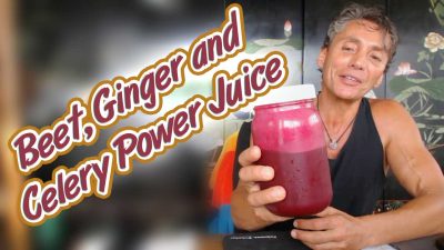 Beet, Ginger and Celery Power Juice