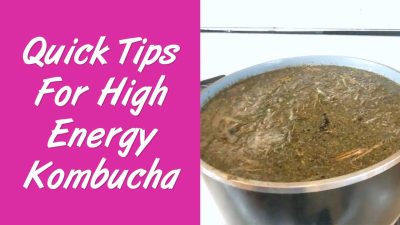 Quick Tips For High Energy Kombucha