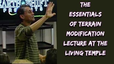 The Essentials Of Terrain Modification Lecture At The Living Temple