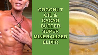 Coconut Oil and Cacao Butter Super Mineralized Elixir