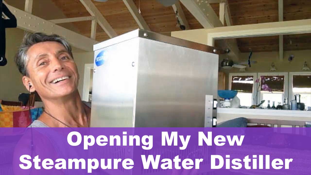 Opening My New Steampure Water Distiller