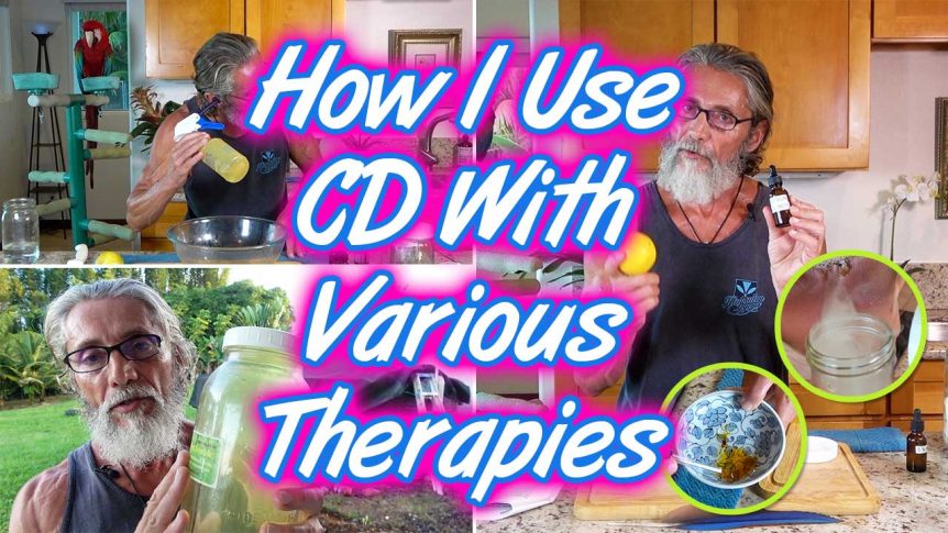 How I Use CD With Various Therapies