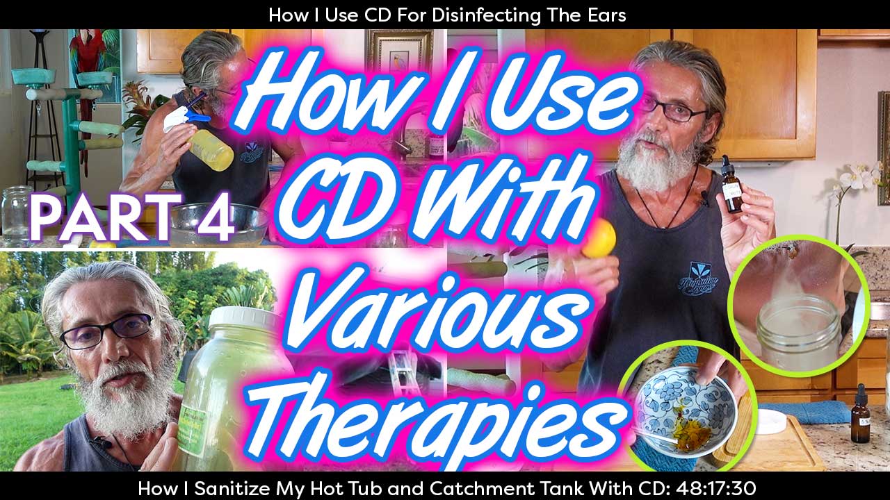 How I Use CD With Various Therapies Part 4